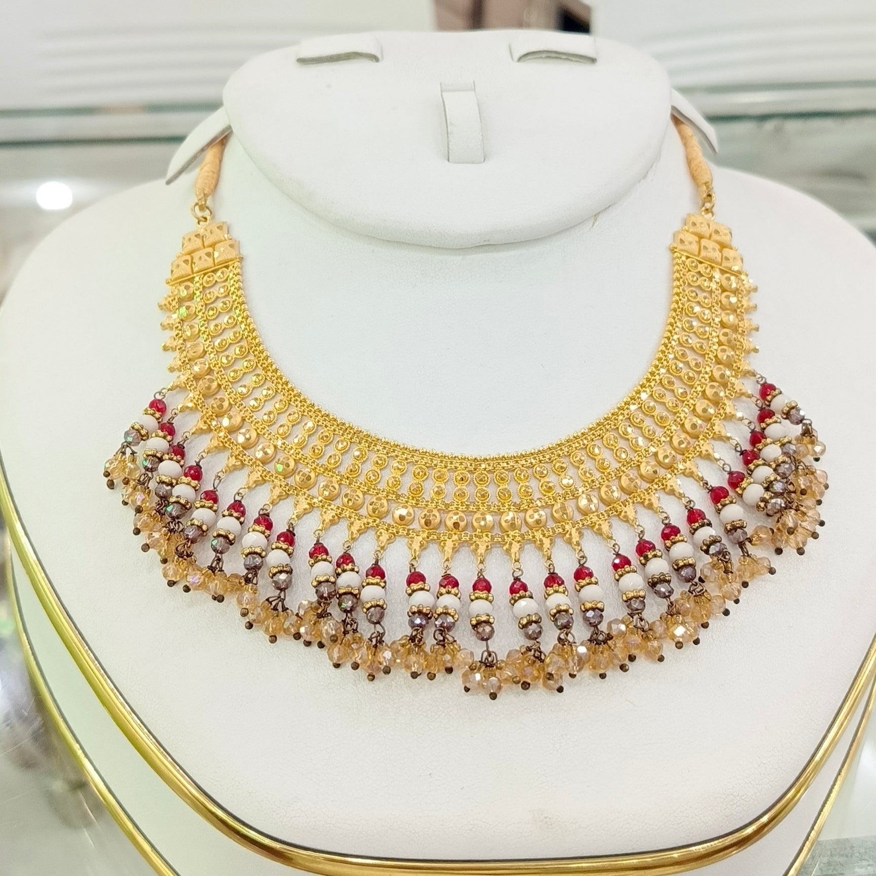 Elegant Bridal Gani Set – Party & Wedding Wear